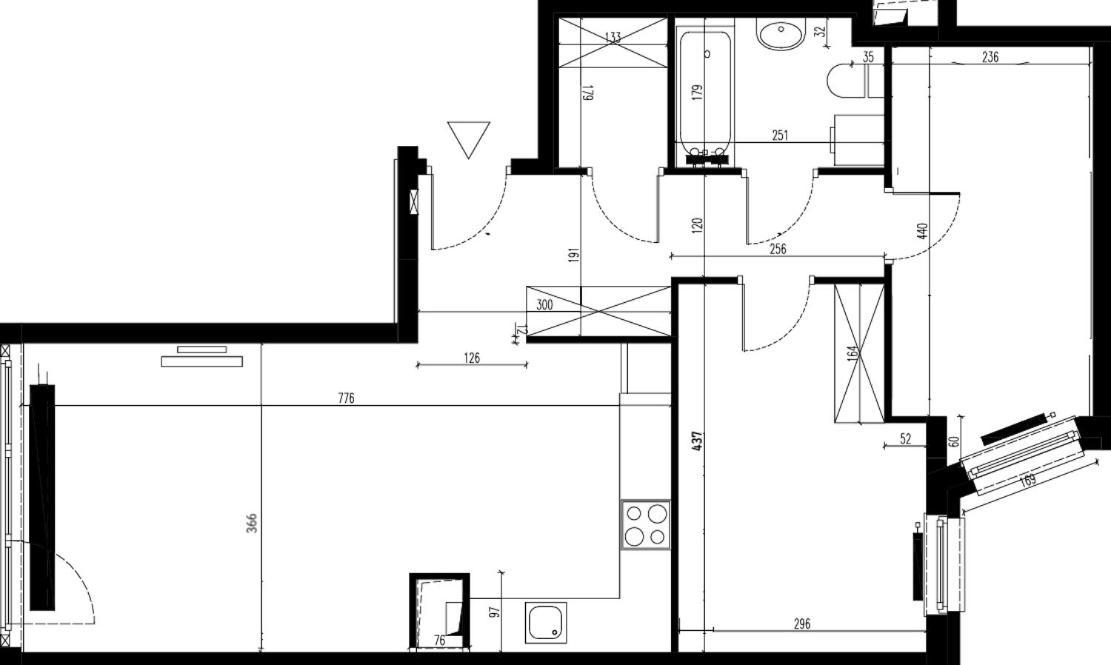 Casa Bonita Warsaw Apartment Bilik gambar